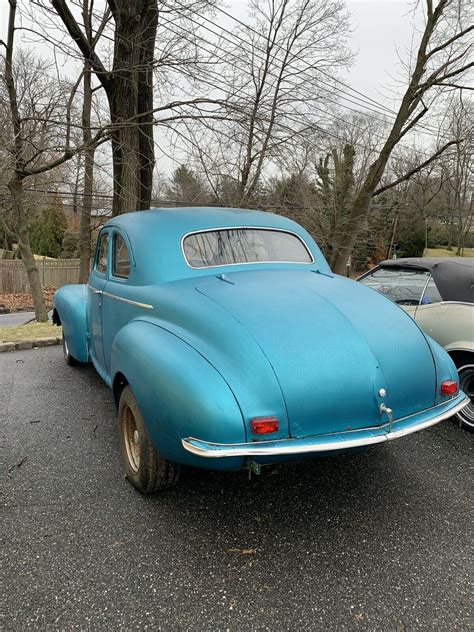 1947 Nash Coupe Coupe Blue Rwd Manual Bouble Top For Sale Nash Coupe