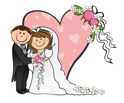 Cartoon Wedding Clipart Clip Art
