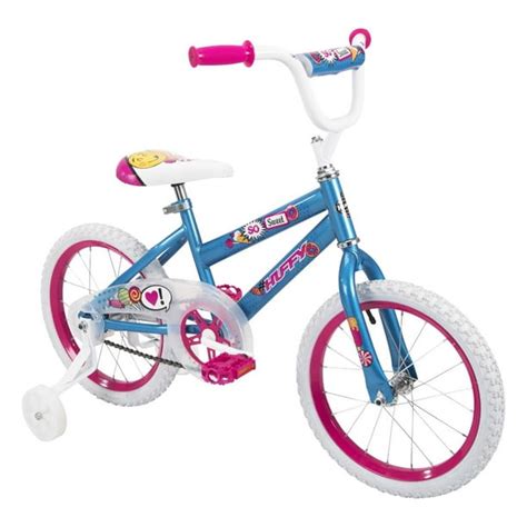 Huffy 16 Inch So Sweet Girls Bike With Training Wheels For Ages 4 To 6