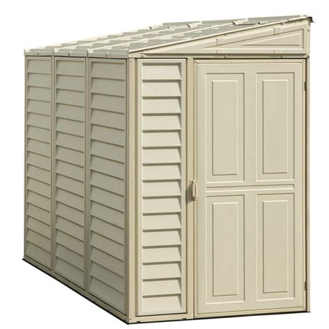 Duramax X X Ft Sidemate Vinyl Storage Shed With Foundation Weste