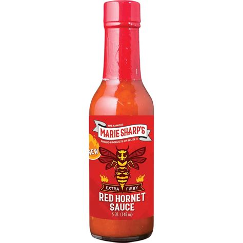 Buy Marie Sharps Red Hornet Pepper Hot Sauce 5oz Online At