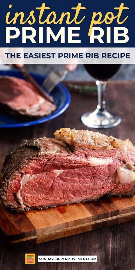 Ill put whatever seasoning to my choosing on the ribs. Reverse Sear Instant Pot Prime Rib | Recipe (With images ...