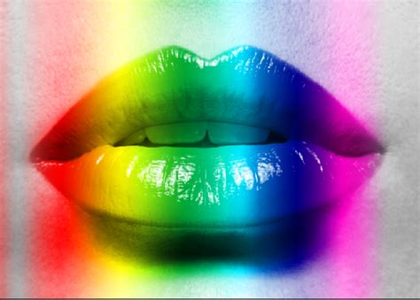 Adobe Photoshop Tutorials How To Create A Rainbow Lips