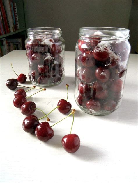 How To Preserve Cherries Low Sugar Recipe With Images Summer