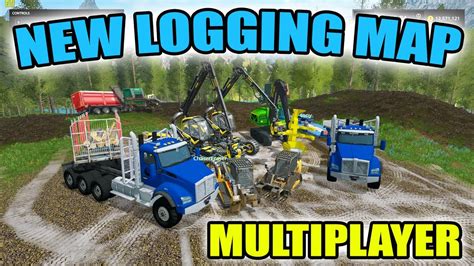 Farming Simulator 2017 New Logging Map New Equipment Multiplayer