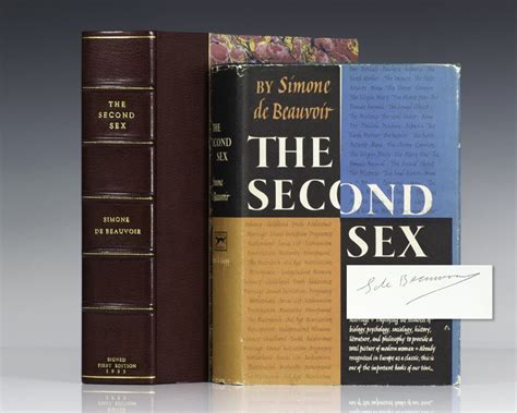 The Second Sex By Simone De Beauvoir Signed First Edition 1953