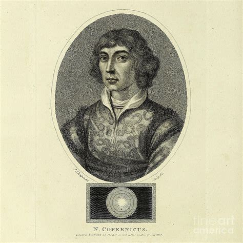 Portrait Of Nicolaus Copernicus J1 Drawing By Historic Illustrations