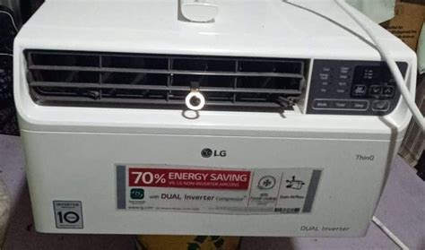 Lg Dual Inverter Window Type Airconditioner 075hp Tv And Home