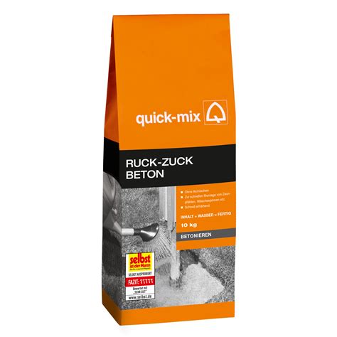 Quick-mix Ruck-Zuck Beton 10 kg