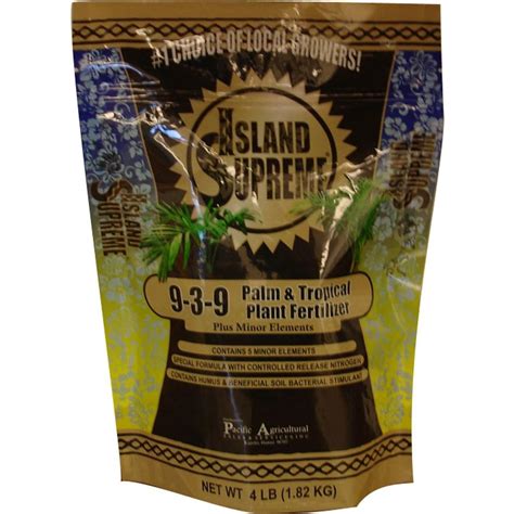 Island Supreme 4 Lb Palm And Tropical Plant Fertilizer
