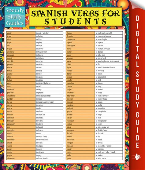 What verb is used with yoga. Read Spanish Verbs For Students (Speedy Study Guide ...