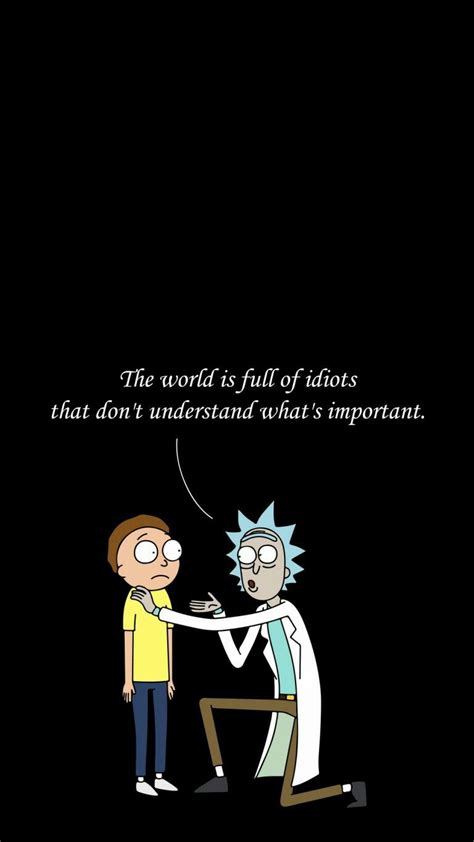 Depressed Rick And Morty Love Quote Shortquotescc