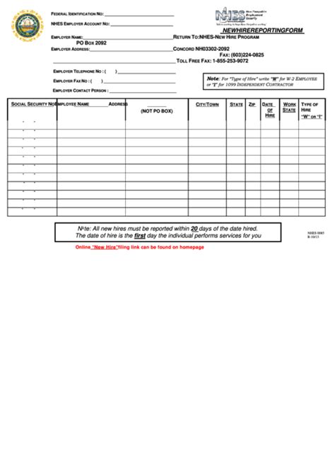 Oklahoma new hire reporting fillable form