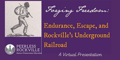 Forging Freedom Endurance And Escape On Rockvilles Underground