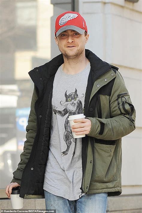 Nathan page, daniel radcliffe, mark leonard winter, adam ovadia, daniel webber. Daniel Radcliffe grabs a coffee while on a stroll in New ...