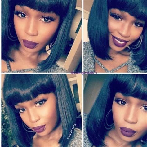 We did not find results for: Indian remy blunt cut bob hair with bangs full lace wig