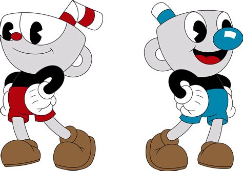 Cuphead And Mugman By Porygon2z On Deviantart