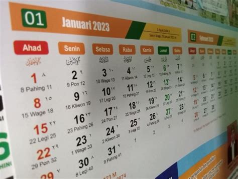 Kalender Jawa Hari Selasa 24 Januari 2023 Lengkap Watak Weton Selasa