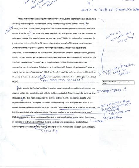 A draft gives you someplace to start from and make edits to improve. To Kill a Mockingbird by Harper Lee - Students Teaching English Paper Strategies