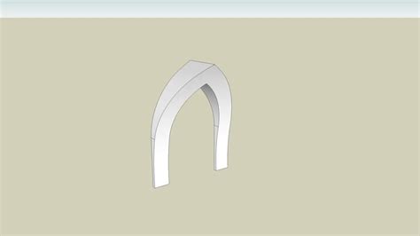 Gothic Arch Front 3d Warehouse