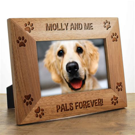 Dog Photo Frames Personalised Uk