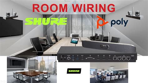 ☕tech🛠 Shure And Poly Room Wiring And Design Youtube