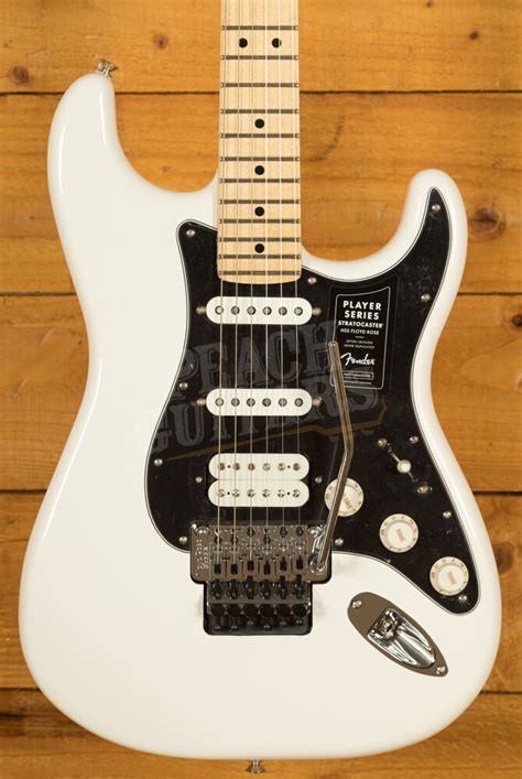 Fender Player Stratocaster Wfloyd Rose Maple Polar White