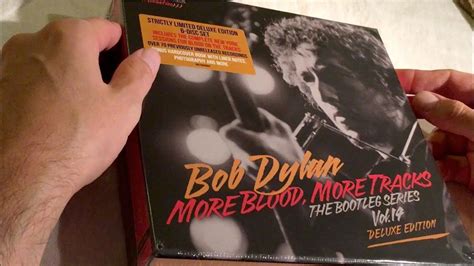 Unboxing Bob Dylan More Blood More Tracks The Bootleg Series Vol