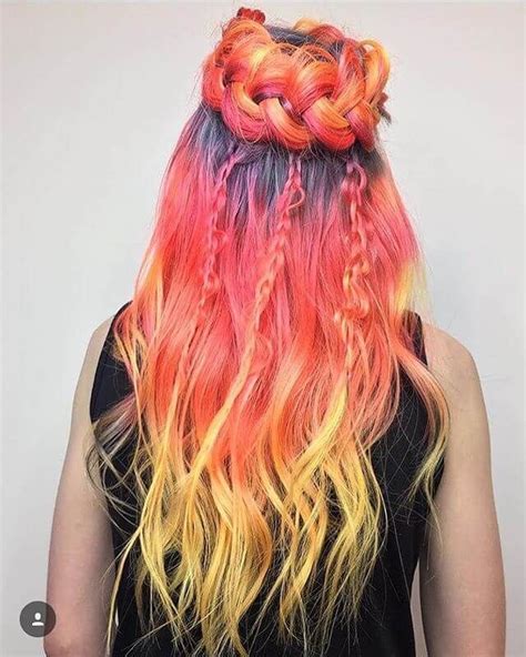 50 Stunning Rainbow Hair Color Styles Trending Now Rainbow Hair Color