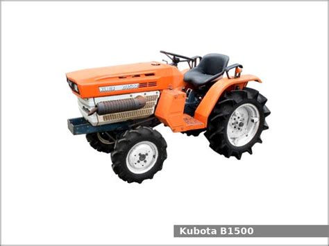 Kubota B1500 B1500dt Utility Tractor Review And Specs Tractor Specs