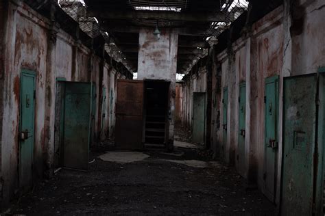 Artstation 180 Photos Of The Abandoned Prison The Interior And