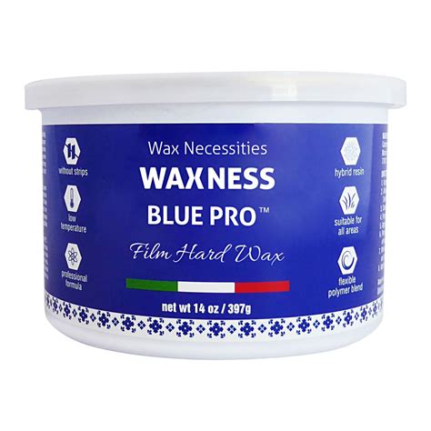 Waxness Blue Professional Hard Wax Tin 14 Oz 397 G