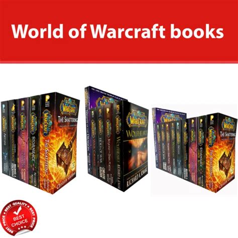 World Of Warcraft Series Books Collection Set Fantasy Fiction Adventure