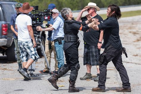 Behind The Scenes Photos From The Walking Dead Season 8