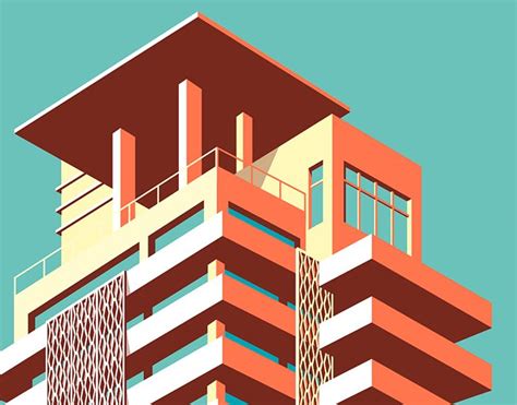 Nyc Illustrations On Behance Building Illustration Architecture