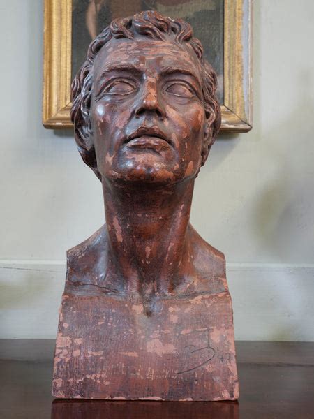 A Male Terracotta Bust Drew Pritchard Ltd