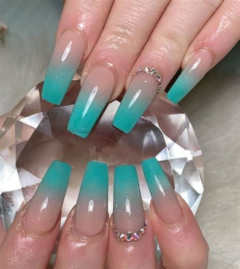 41 Teal Nail Designs Youll Fall In Love With 2021 Naildesigncode