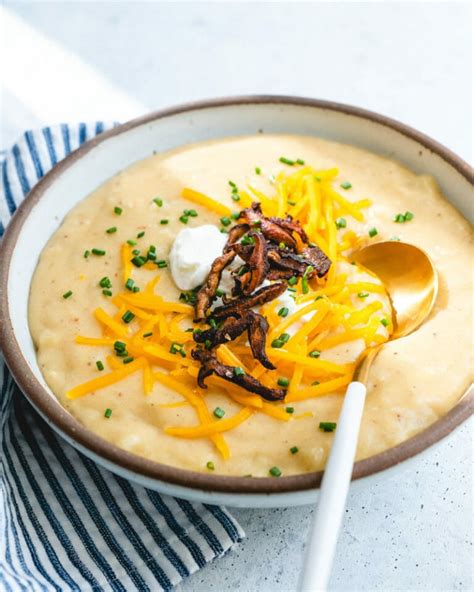 Easy Potato Soup No Cream No Blender A Couple Cooks