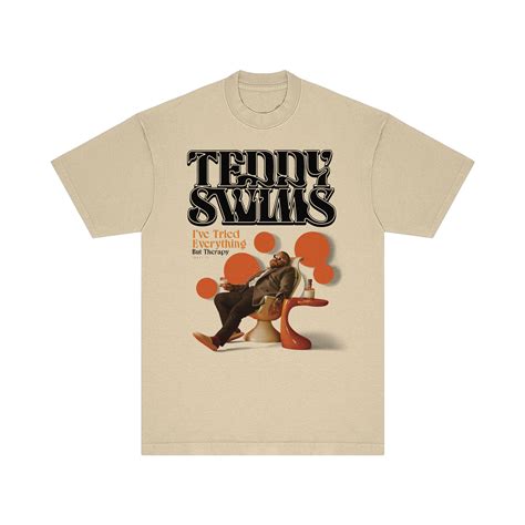 Ive Tried Everything But Therapy Album Art Tee Teddy Swims Official