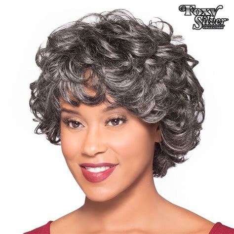 Foxy Silver Human Hair Wig H H GARNET