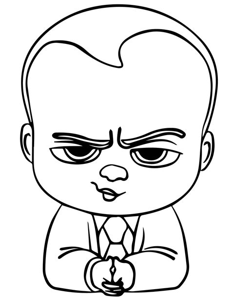 Boss Baby Coloring Page Sexiz Pix