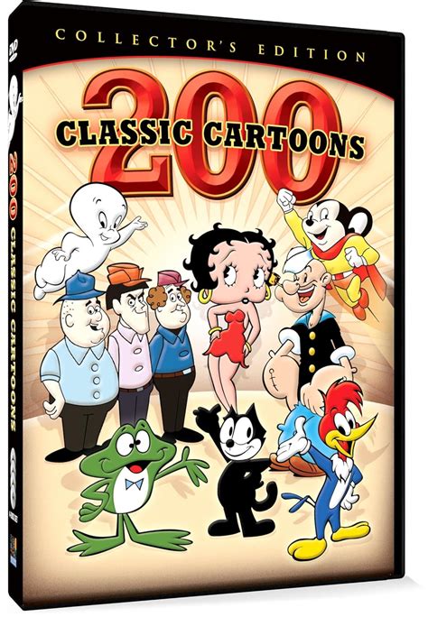 200 Classic Cartoons Amazonit Popeye Gumby Casper Bb Coals