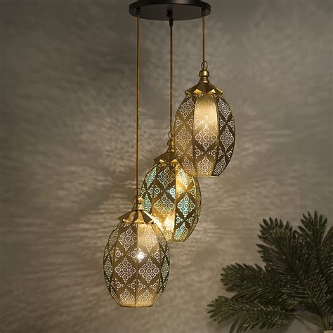 Lighting is our specialty here at schoolhouse. 3-Lights Round Cluster Chandelier Ceiling Oval Moroccan ...