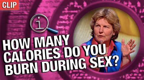 Qi How Many Calories Do You Burn During Sex Youtube
