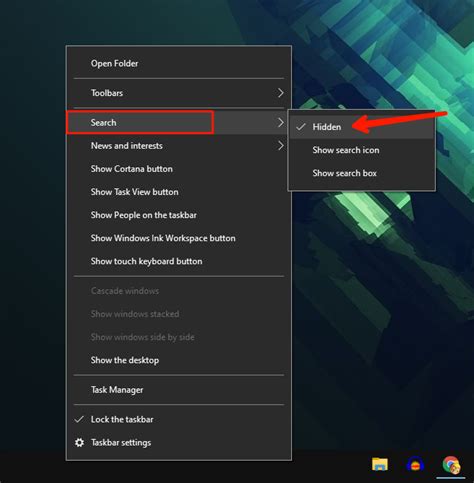 How To Remove Search Bar From Windows Taskbar Mobmet