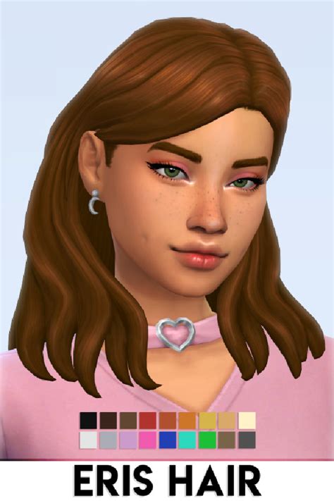 Beautiful Maxis Match Custom Content Hair For The Sims Cc Hair Ca My