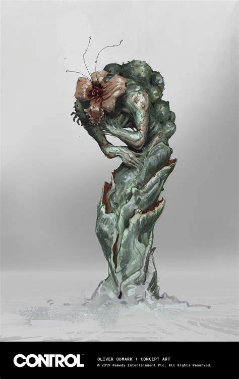 Artstation The Mold 1 And Mold Enemy Oliver Odmark Creature Art