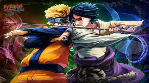 Naruto Vs Sasuke Wallpaper 1366x768 By Akatsukikarasu On Deviantart