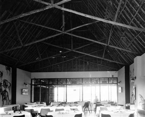 Watamu Beach Hotel Near Malindi The Dining Hall With Its Roof