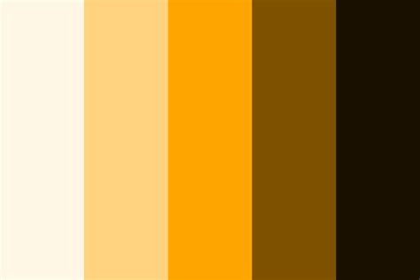 Orange Tints And Shades Color Palette